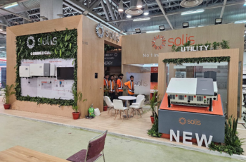 Booth fabrication setup for Middle East Energy 2025 by Stall Designs